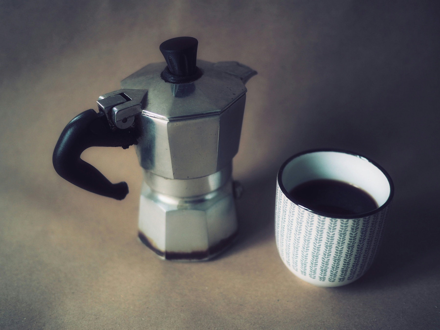 Kaffeetasse in der Küche