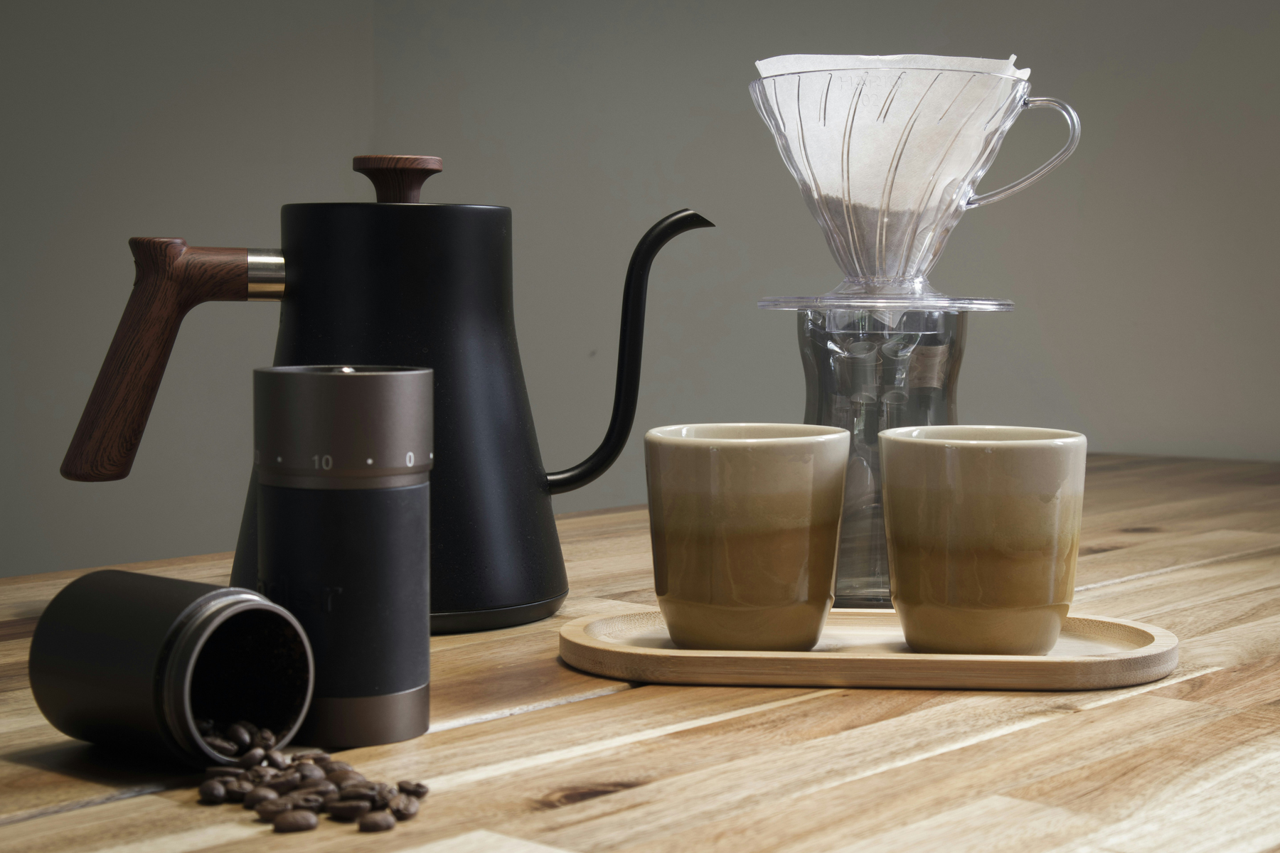 Kaffeekanne in der Küche